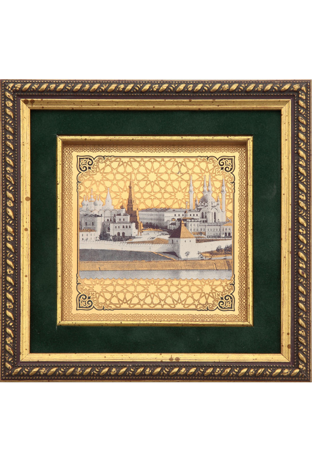 Панно гравюра "Казанский Кремль" 