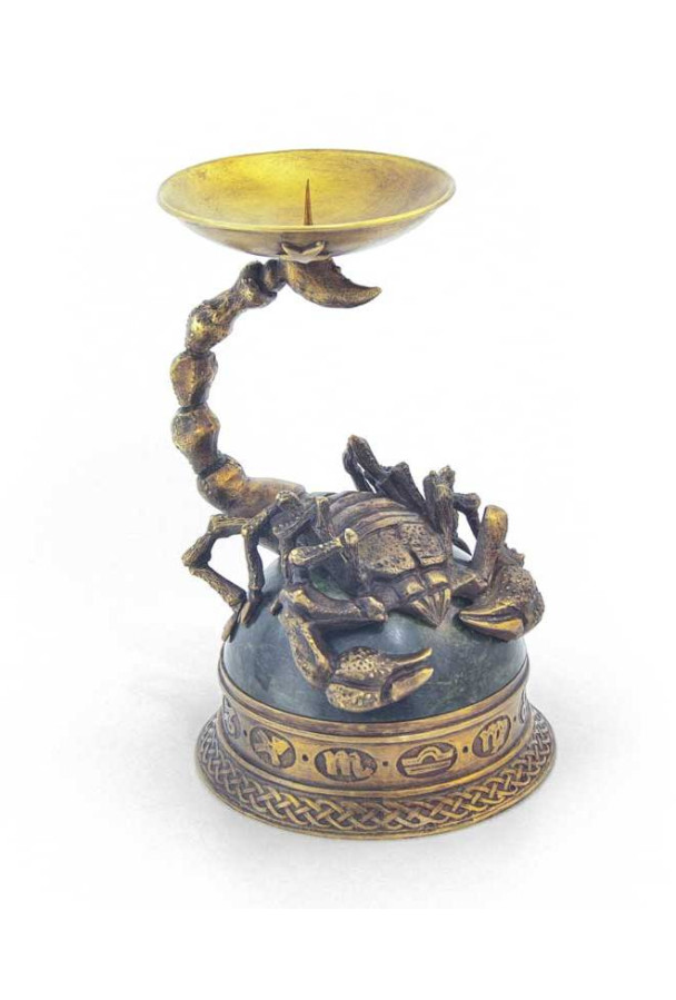 Подсвечник со змеевиком "Скорпион"