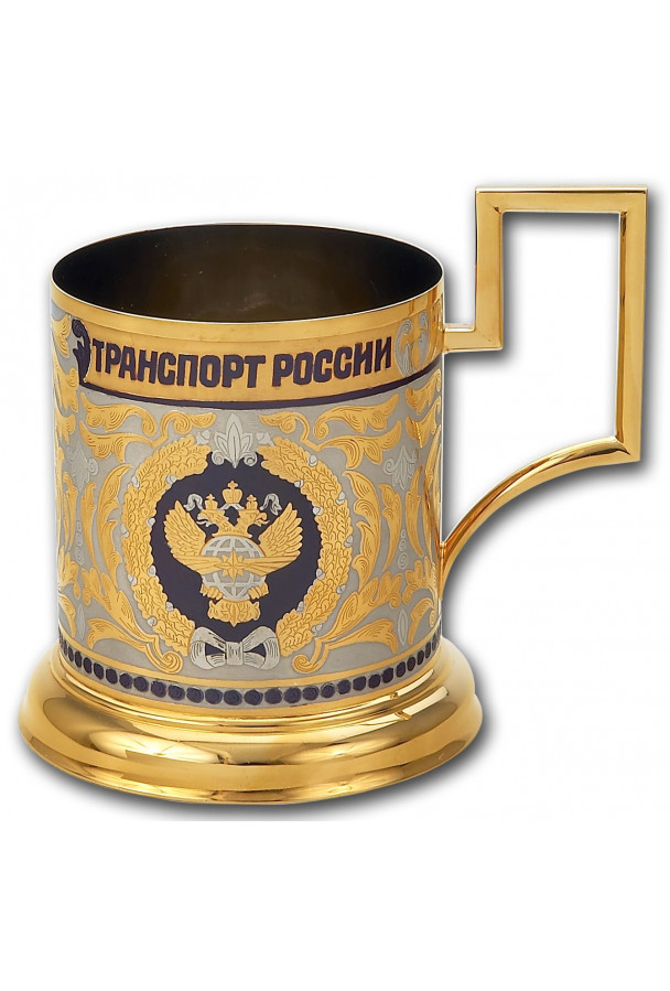 Подстаканник подарочный "Транспорт России"