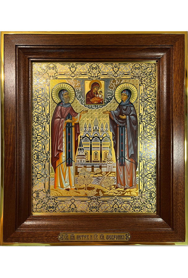 Икона "Домостроительница 280*250"