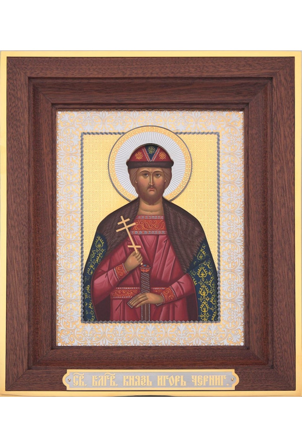 Икона "Князь Игорь Черниговский 253*209"