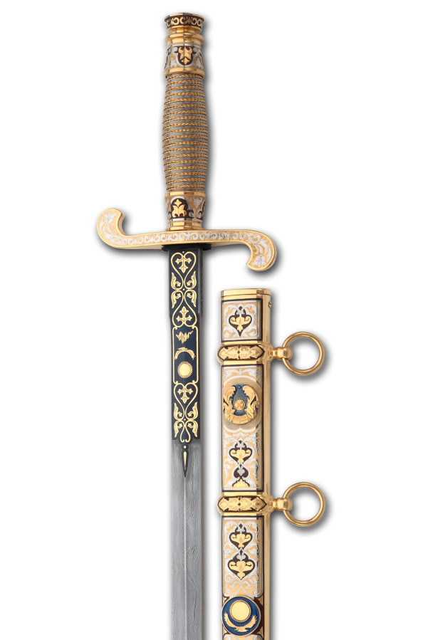Кортик генеральский "Орел и солнце"-2