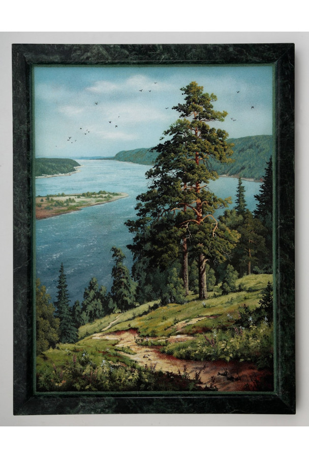 Каменная картина 35*45 см "Даль"