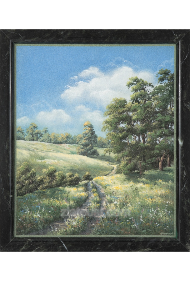 Картина 35*45 см "Дорога в поле"