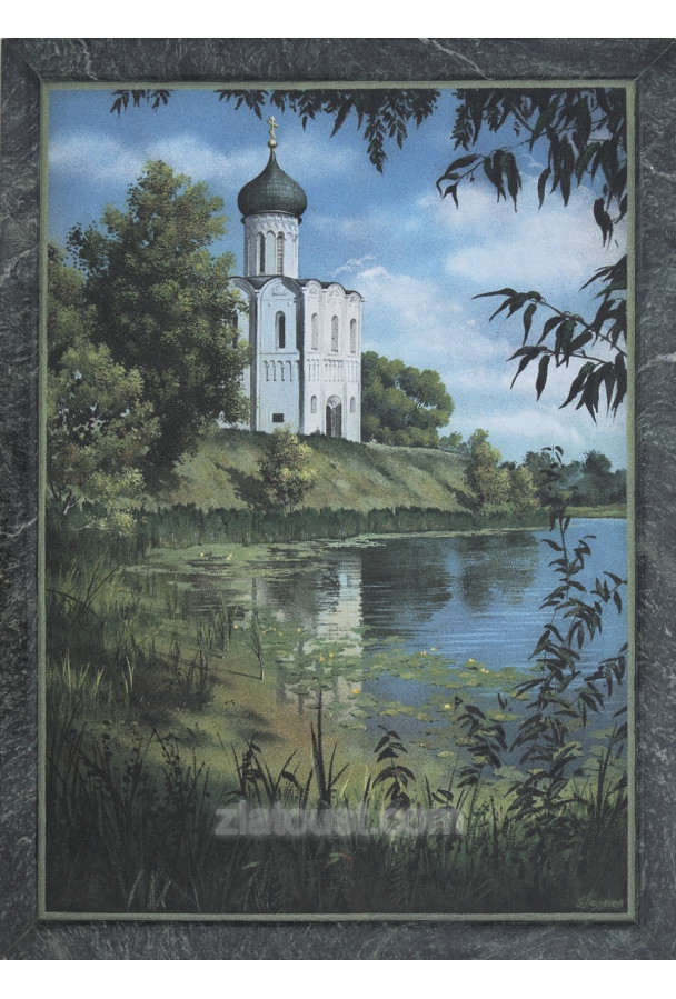 Каменная картина 35*45 см "Православный мотив"